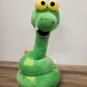 Disney Parks/Pixar's The Jungle Book Kaa Snake 9" Green Plush
